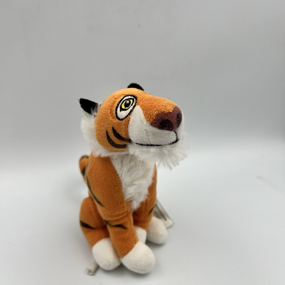 Aladdin Rajah Tiger Plush 6-Inch Stuffed Toy Animal Vintage 1993 Disney Store